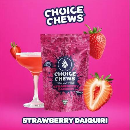 Strawberry Daiquiri 200mg Gummies - Indica