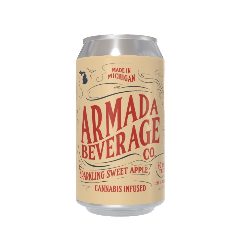 Sparkling Sweet Apple Cider 20mg Single Seltzer