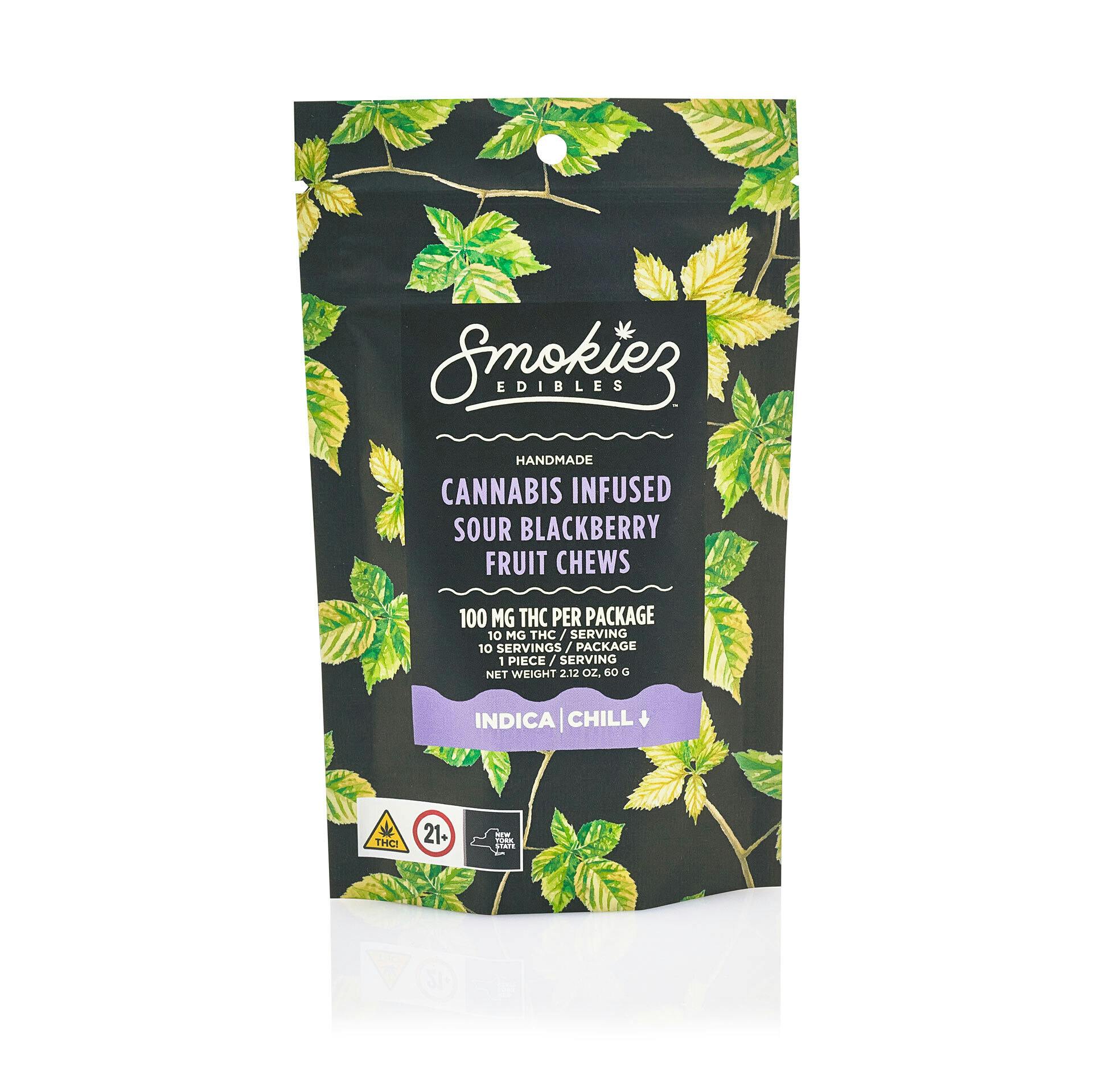Smokiez - Sour Blackberry - 10pk - Edibles