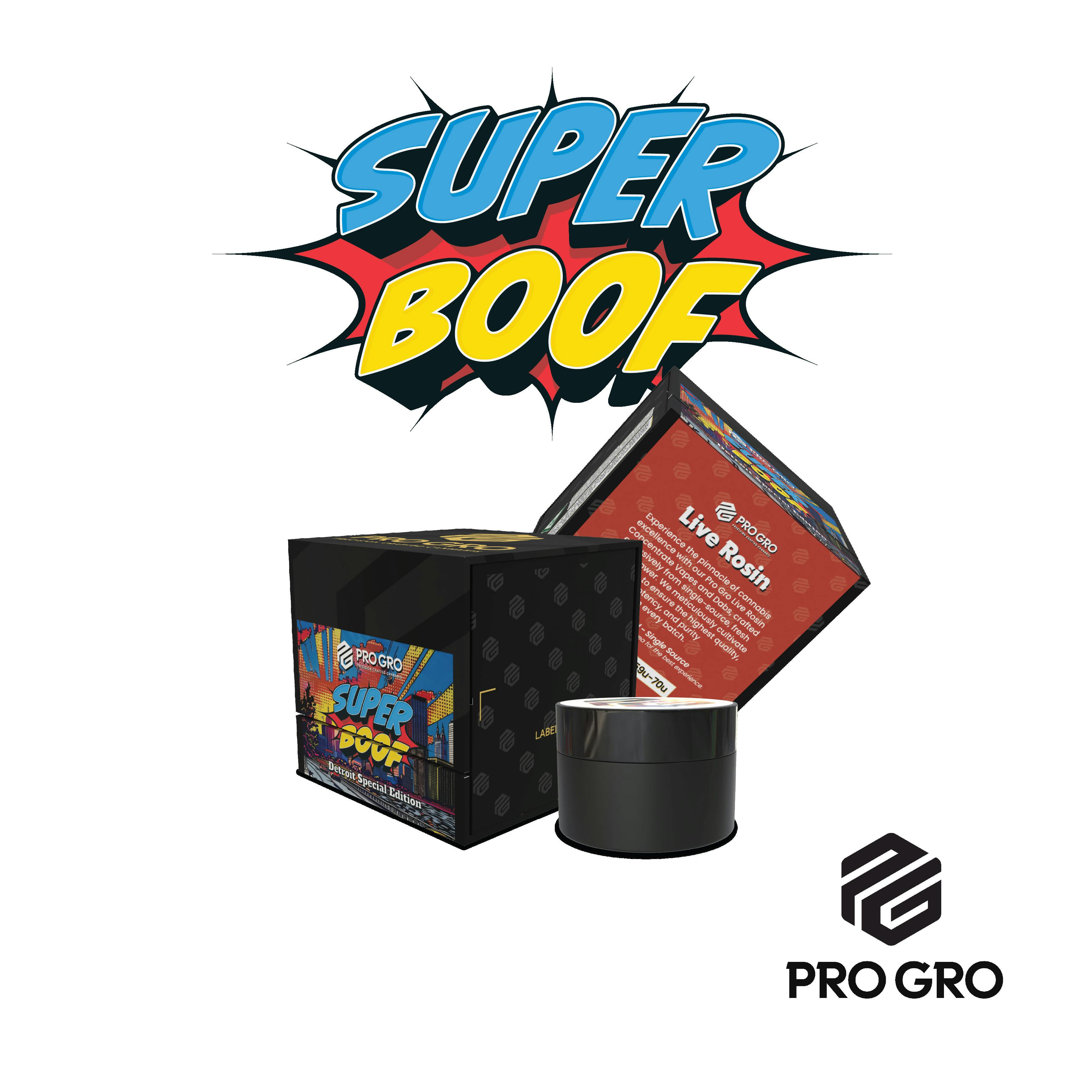 Super Boof Live Rosin