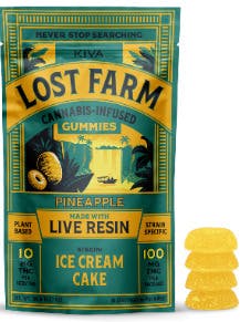 PINEAPPLE LIVE RESIN GUMMIES 10PK