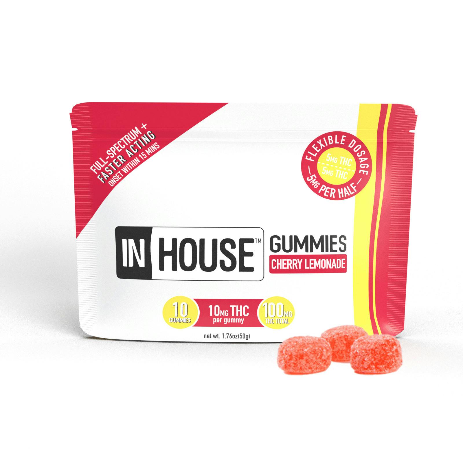CHERRY LIEMONADE FAST ACTING GUMMIES 10PK