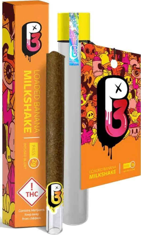 LOADED BANANA MILKSHAKE INFUSED PREROLL