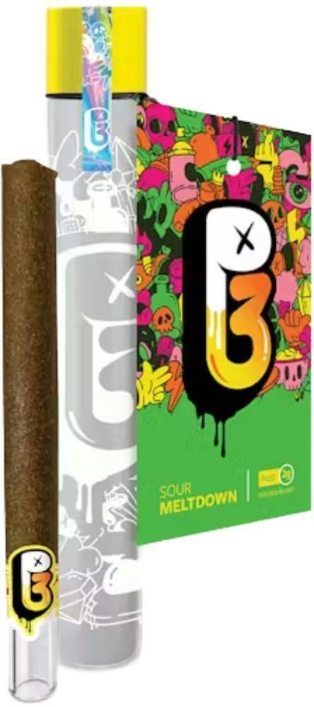 SOUR MELTDOWN MILKSHAKE INFUSED PREROLL DELTA-9