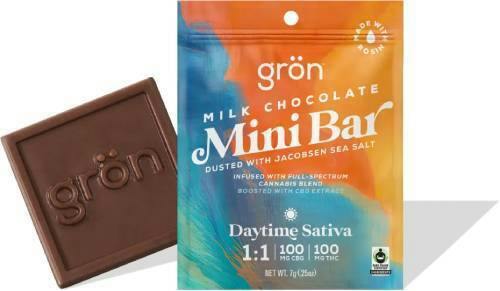 MILK CHOCOLATE 1:1 CBG MINI BAR