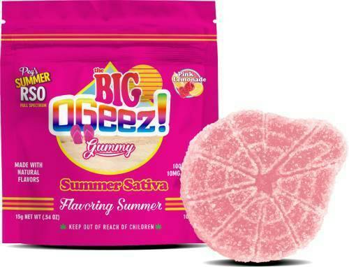 PEG'S BIG SUMMER EDITION PINK LEMONADE RSO GUMMIES 1PK