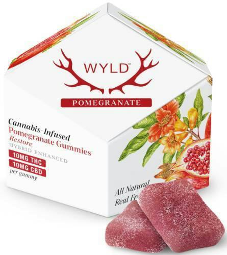 POMEGRANATE 1:1 CBD GUMMIES 10PK