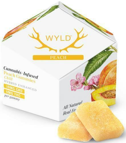 PEACH 2:1 CBD GUMMIES 10PK