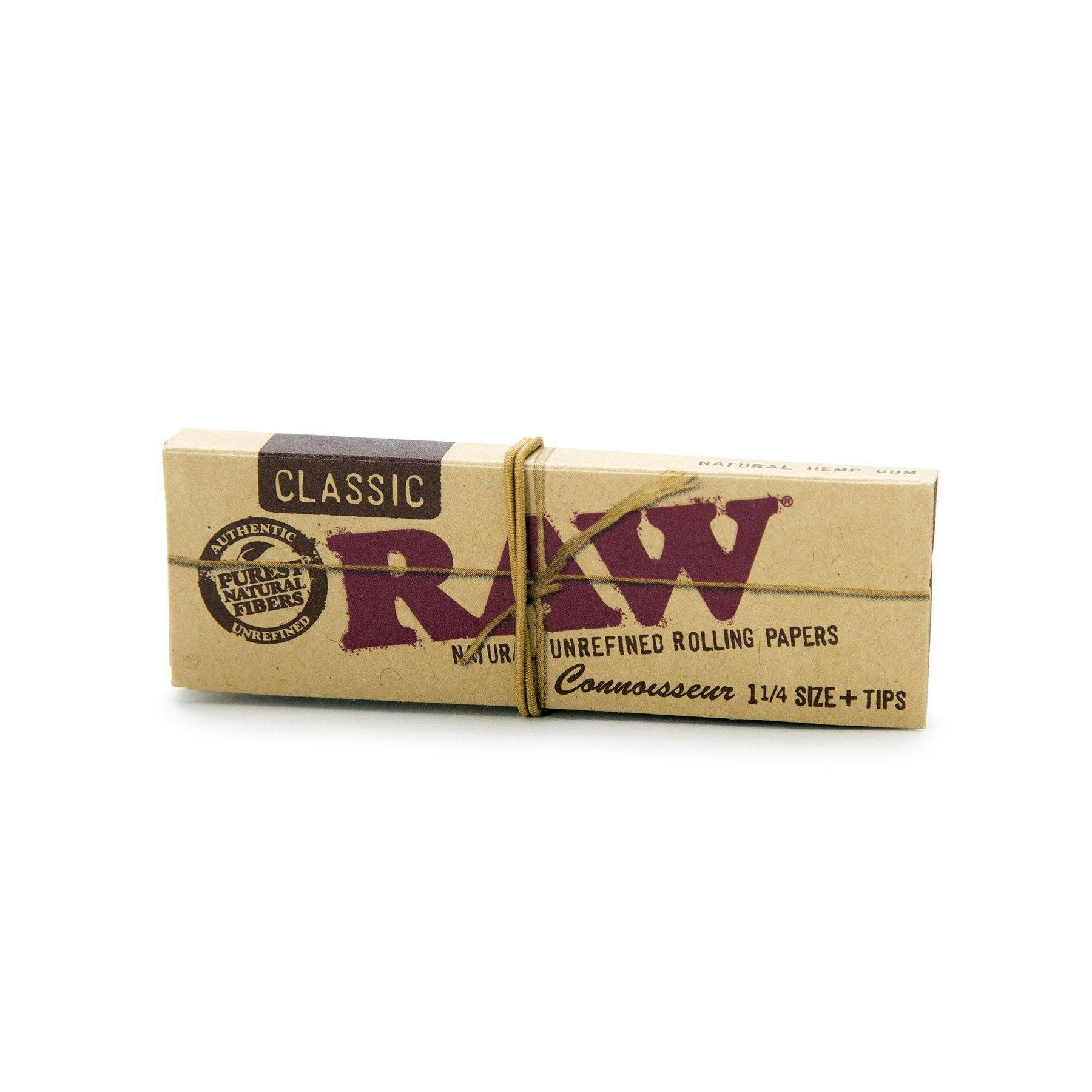 RAW - 1 1/4 PAPERS W/ TIPS - CLASSIC