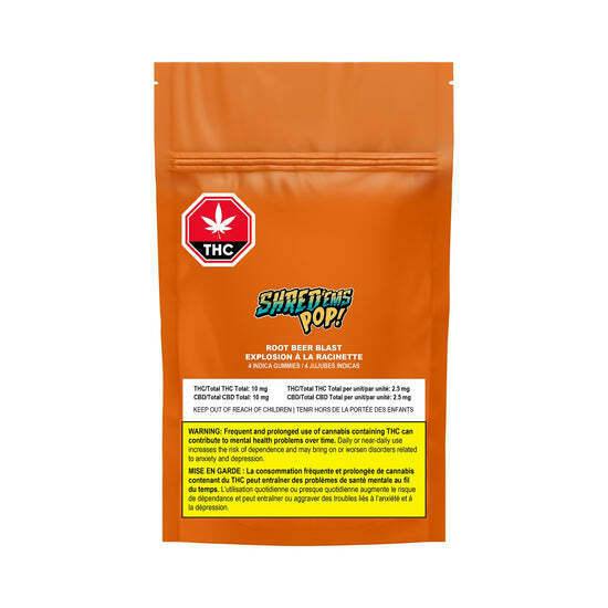 SHRED EMS - ROOT BEER BLAST SOFT CHEWS 4x2.5mg