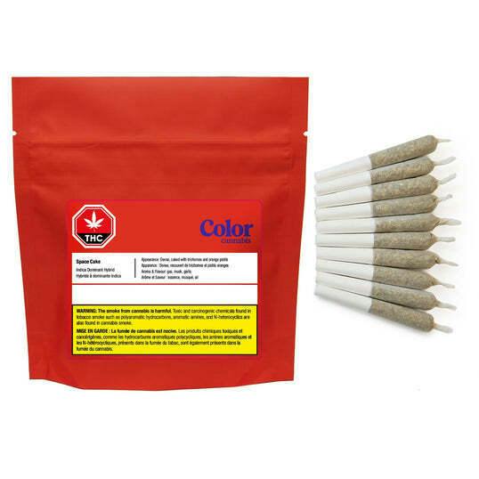 COLOR - SPACE CAKE PRE-ROLLs 10x0.35g