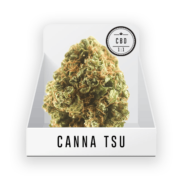 Bud (Top Shelf) - Canna TSU 5.46% THC/10.9% CBD