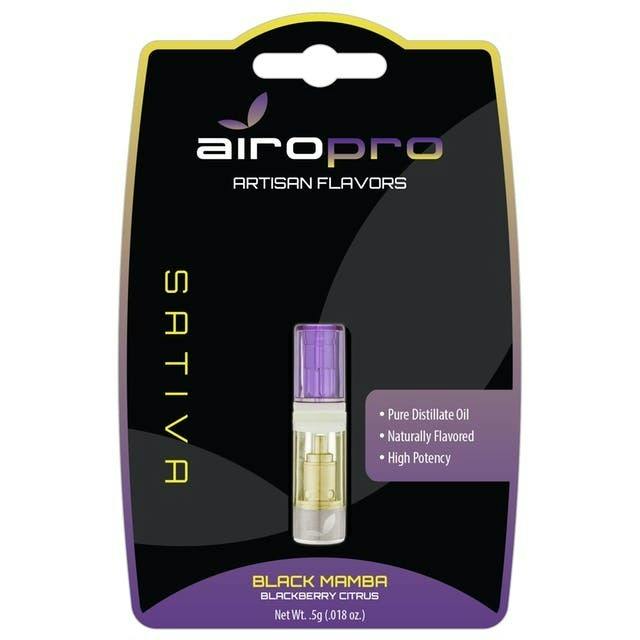 Cartridge- 500MG Airo Pro Vapor- Distillate