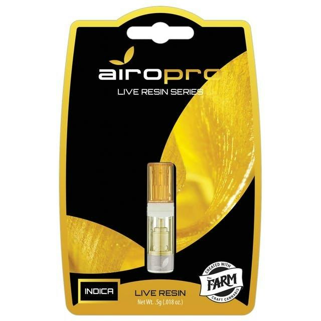 Cartridge- 500MG Airo Pro Vapor- Live Resin