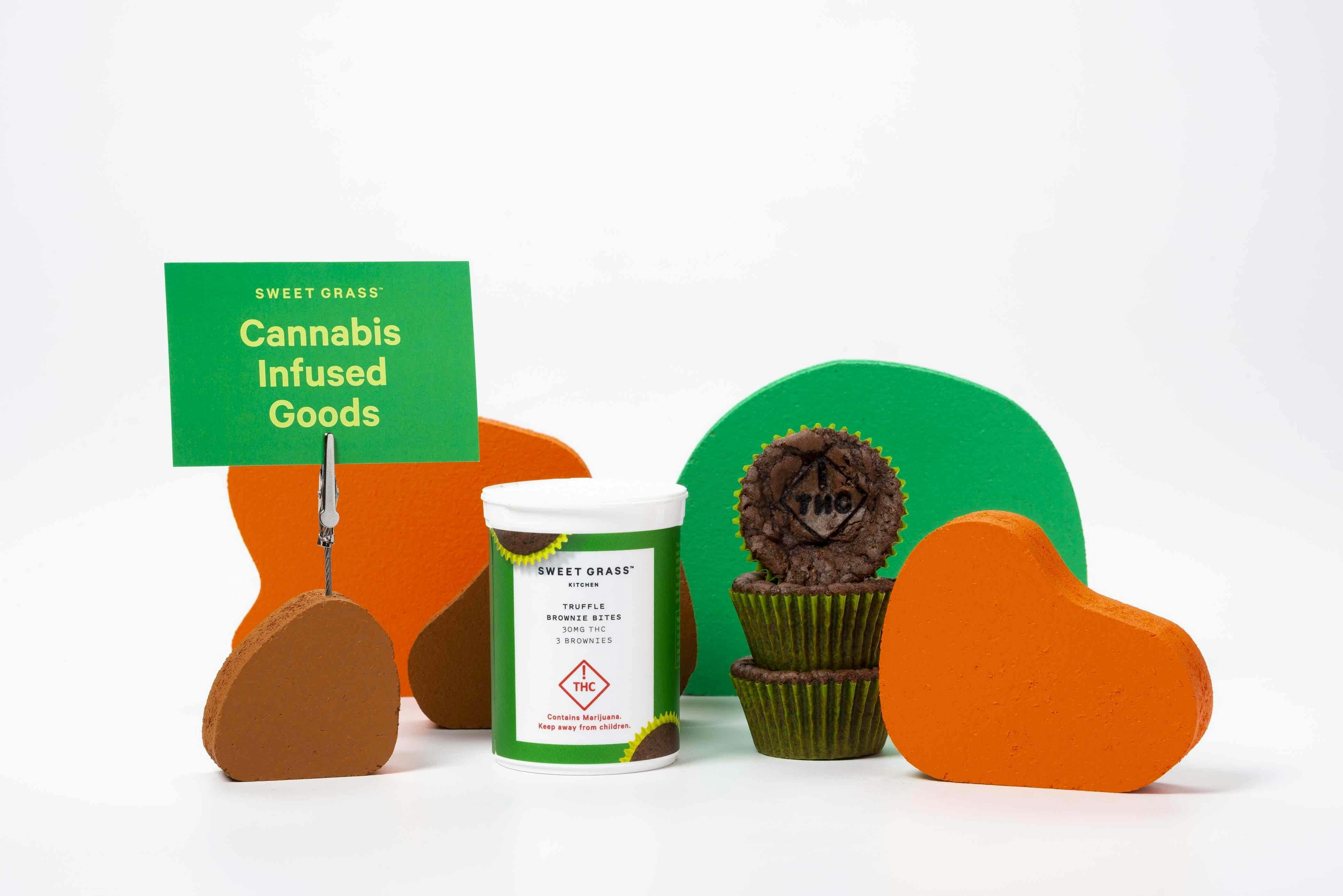 100 mg Sweet Grass Kitchen Brownies