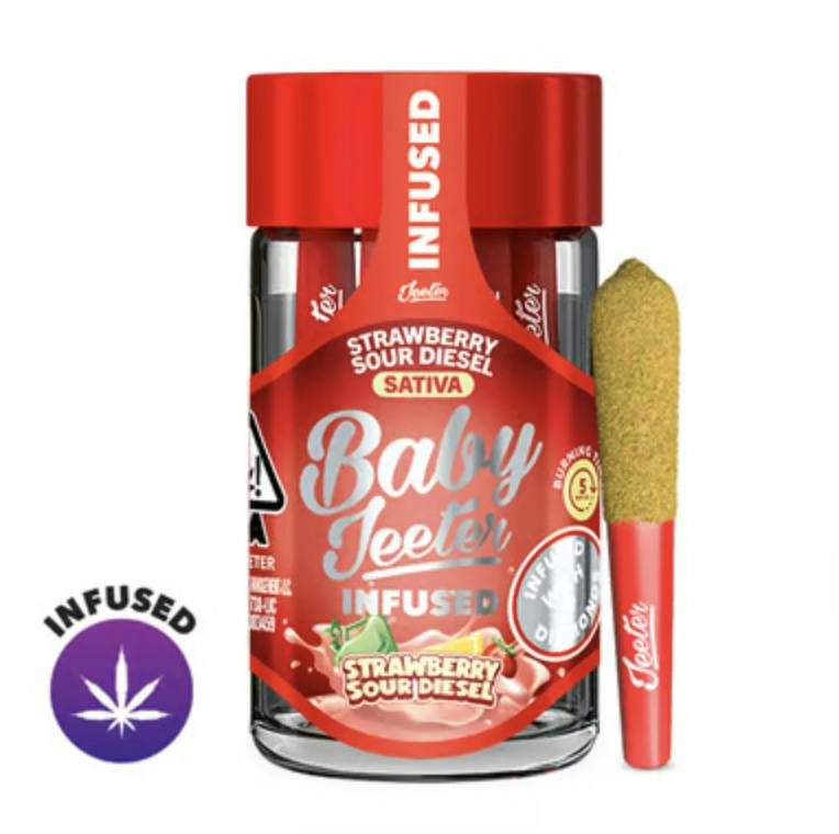 Baby Jeeter | Strawberry Sour Diesel (S)