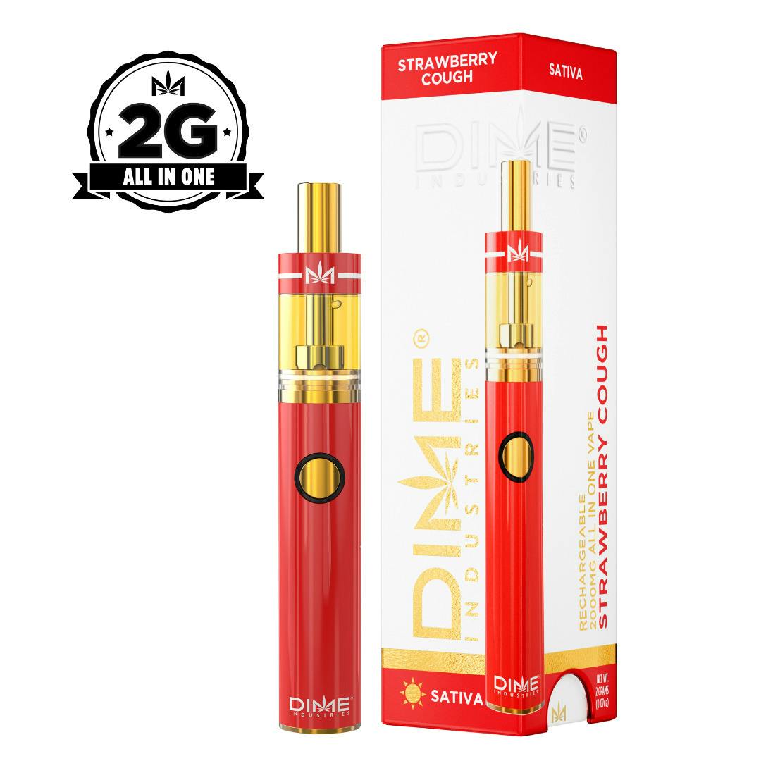 Strawberry Cough All-In-One Disposable Vape Pen