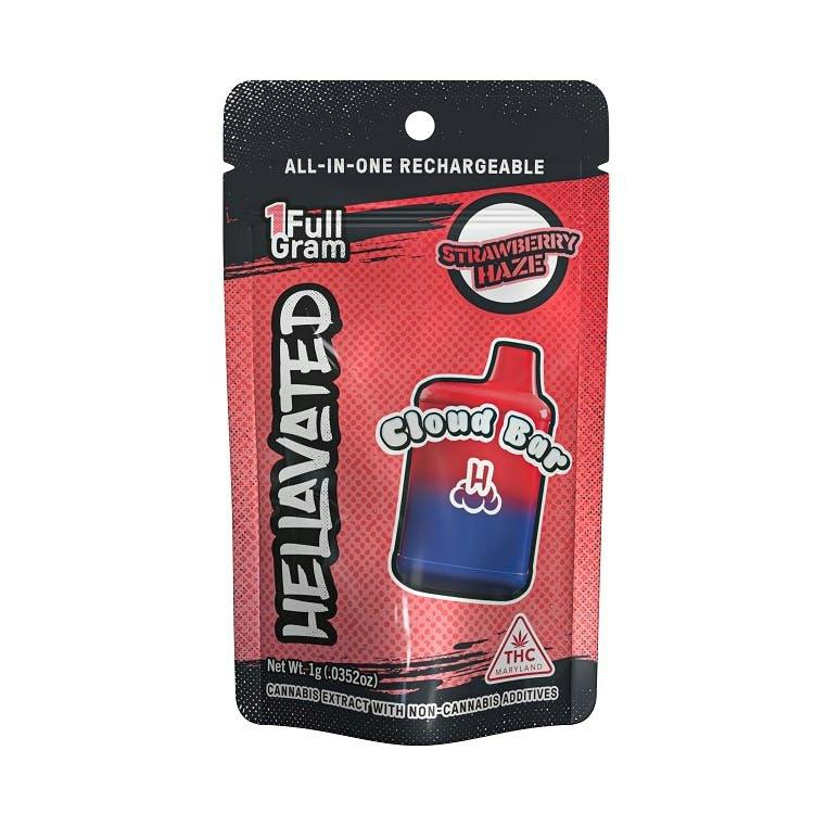 Strawberry Haze Cloud Bar Disposable Vape