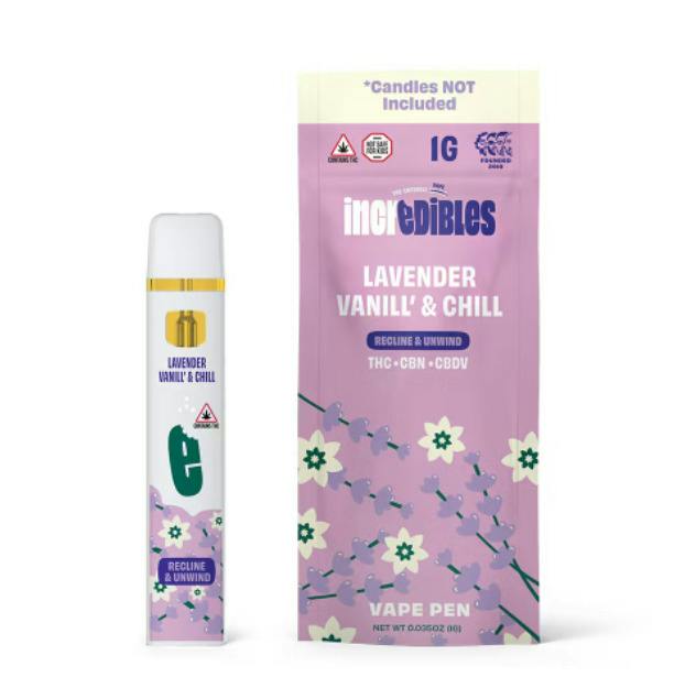 Relax Lavender Vanilla Disposable Vape Pen