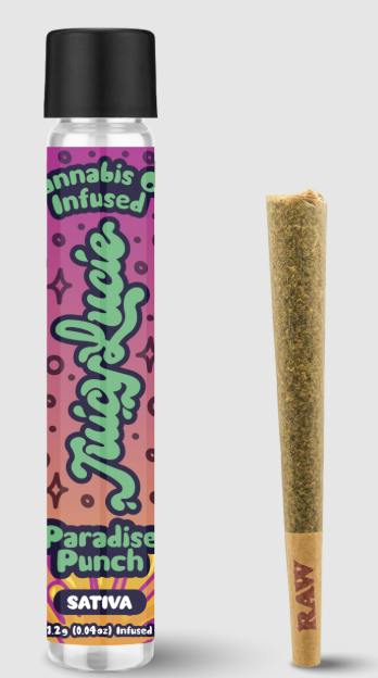 Juicy Lucie- Paradise Punch 1.2g Infused Preroll