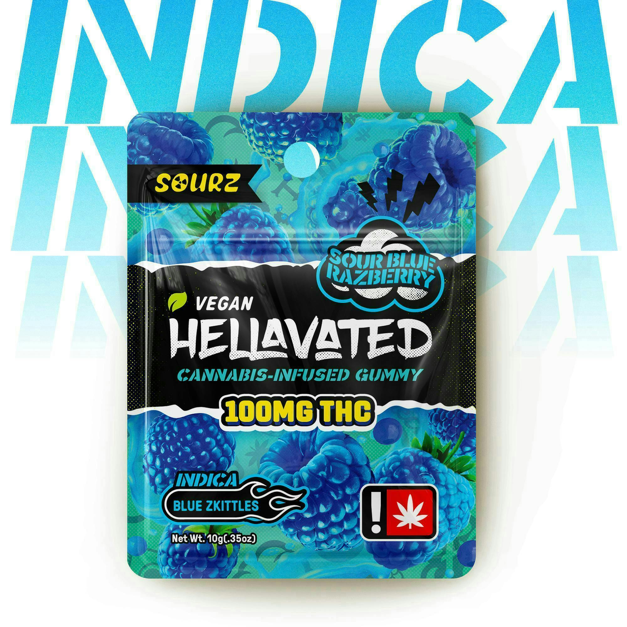 Hellavated: Blue Zkittlez