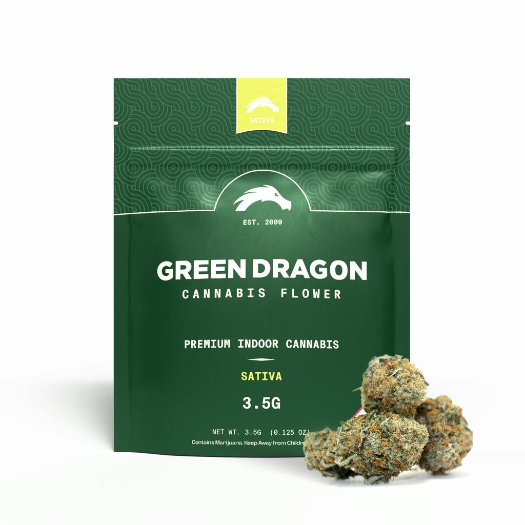 Green Dragon (CO) Silver C13 Haze 3.5 g