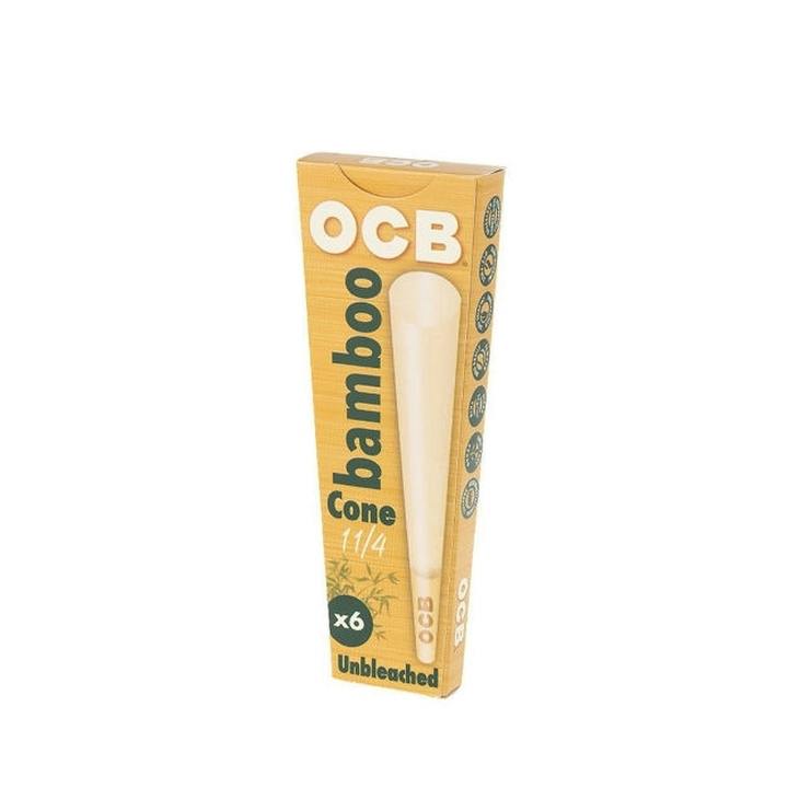 OCB Unbleached 1-1/4 Cones (6/pk) - (6/pk) 1-1/4 OCB Cones at Infinity Wellness Dispensary