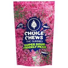 AU Choice Gummies 200mg - (Super Sour Prickly Pear)
