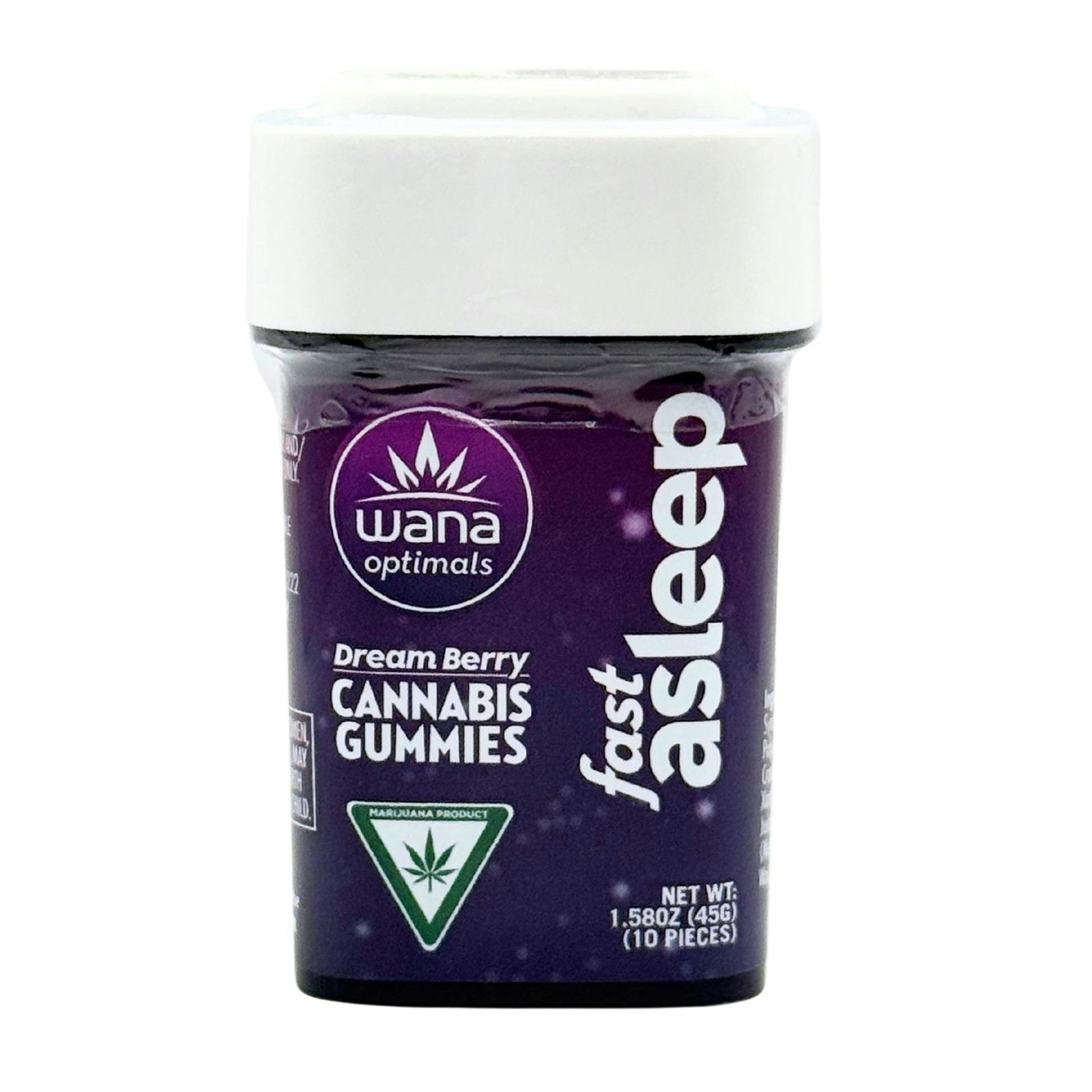 Wana | 200mg Gummies | Fast Asleep Dream Berry