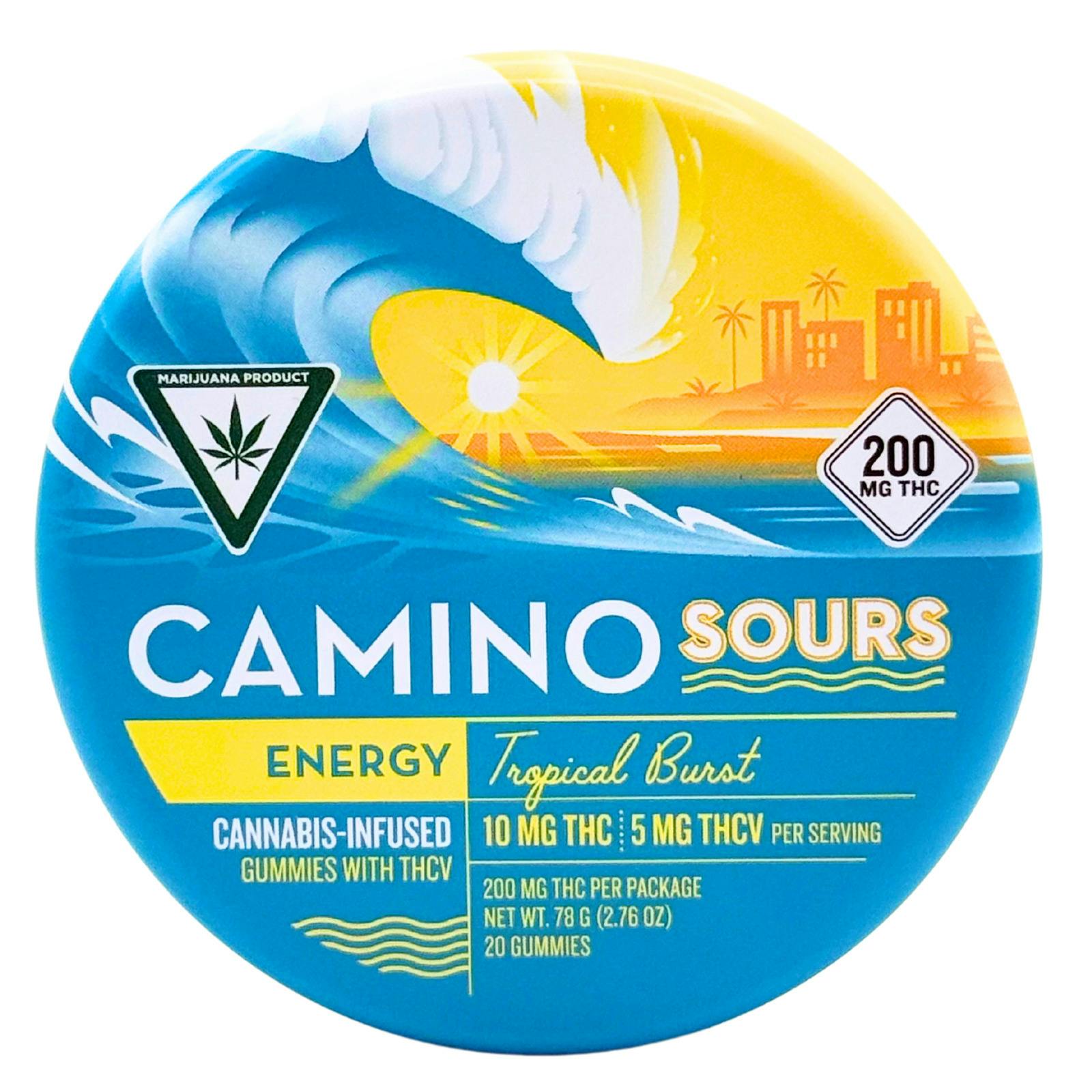 Camino | 200mg Gummies 2:1 THCV | Tropical Burst