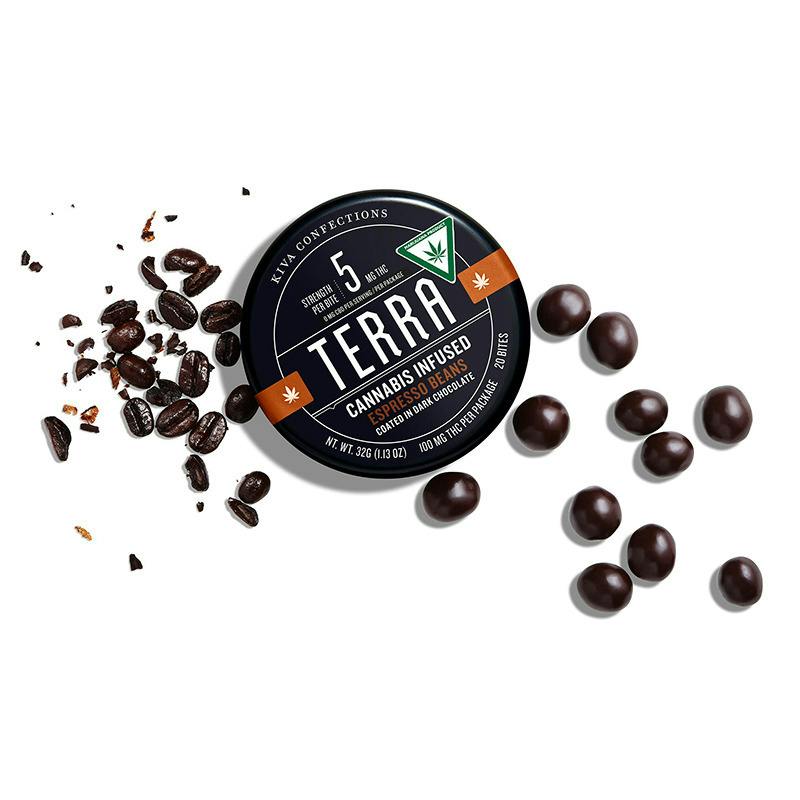 Terra Bites | 100mg Chocolate | Espresso Beans
