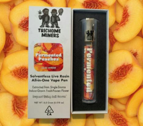 Trichome Miners Solventless AIO - Fermented Peaches