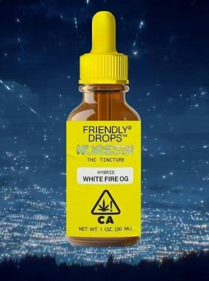 Friendly Brand Tincture - White Fire OG 1000mg 30ml