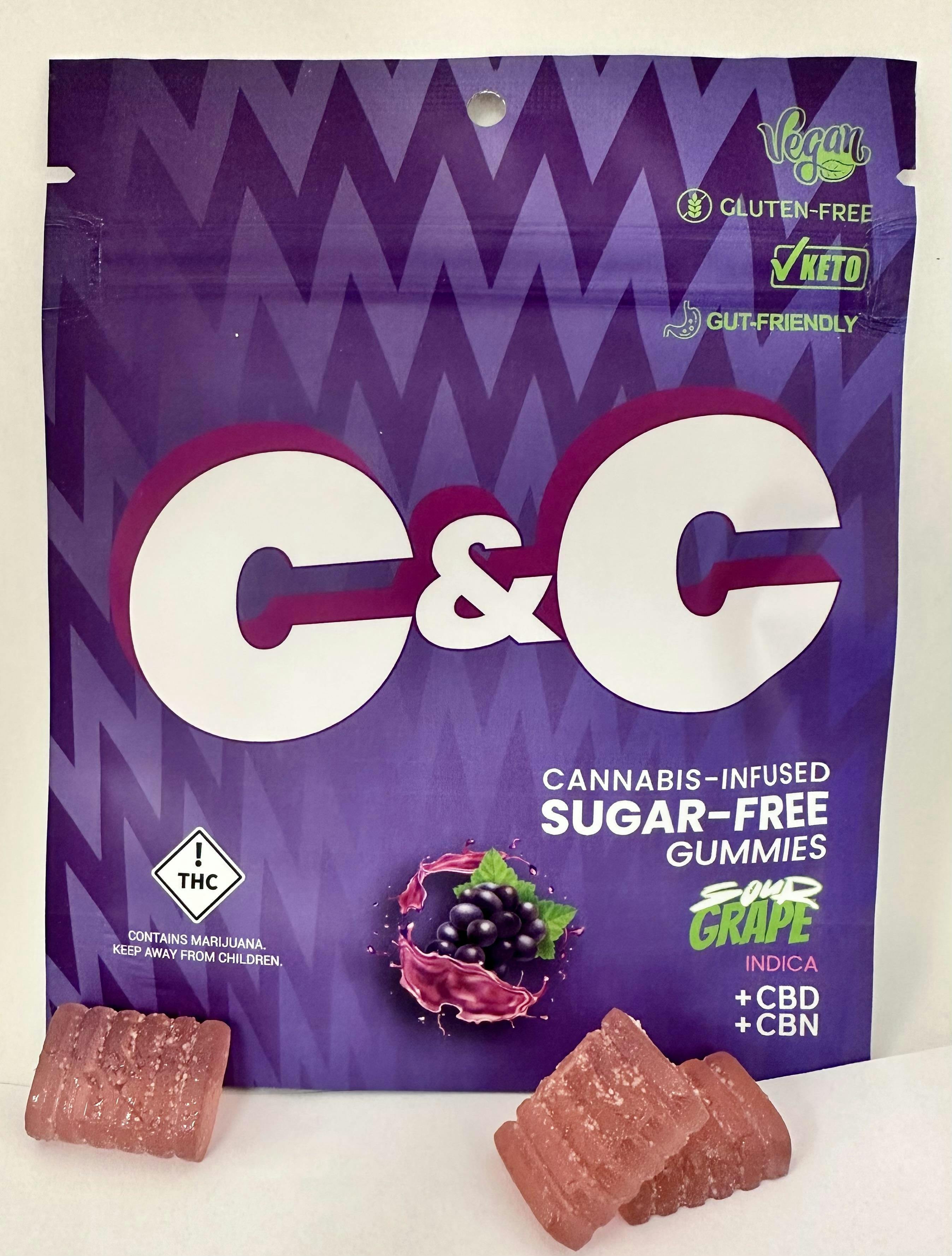 Sour Grape | Gummies 2:1:1 THC:CBD:CBN 110mg 10pk