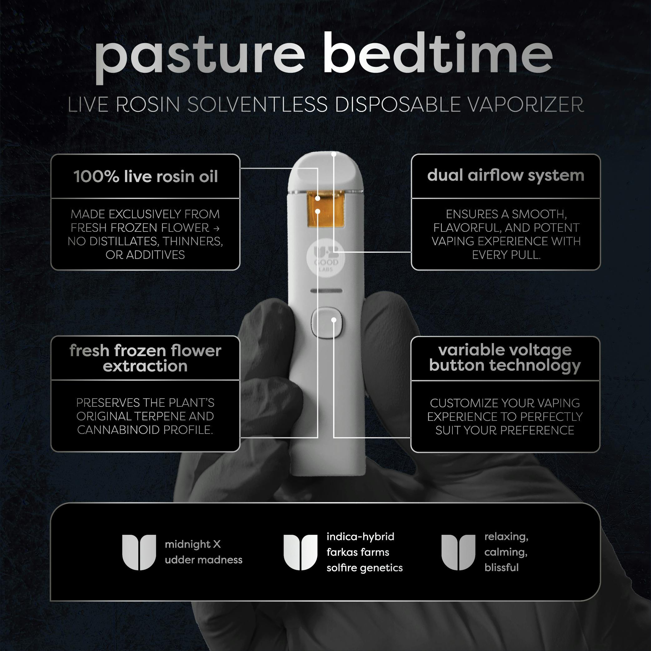Pasture Bedtime | Live Rosin Disposable