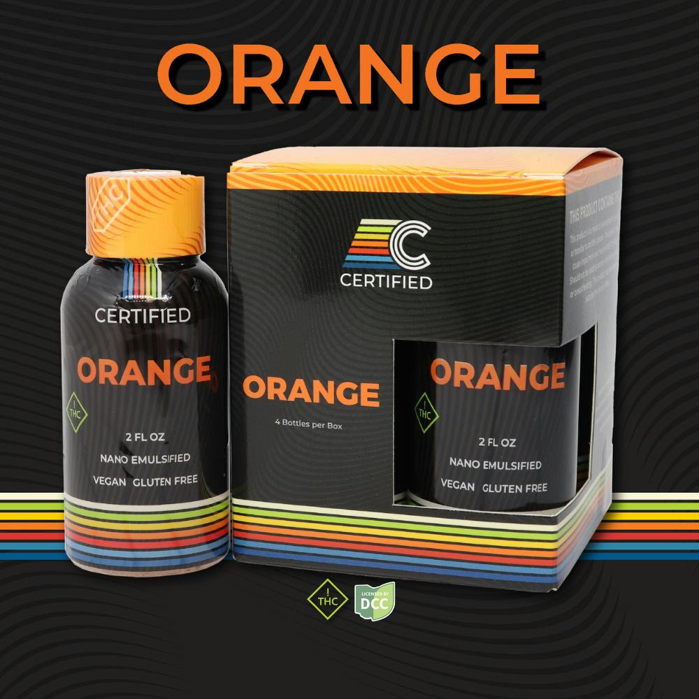 Orange | Drinks 100mg 4pk