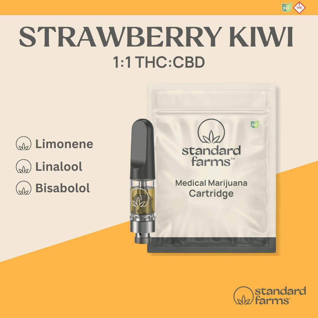 Strawberry Kiwi | 510 Cart 1:1 THC:CBD