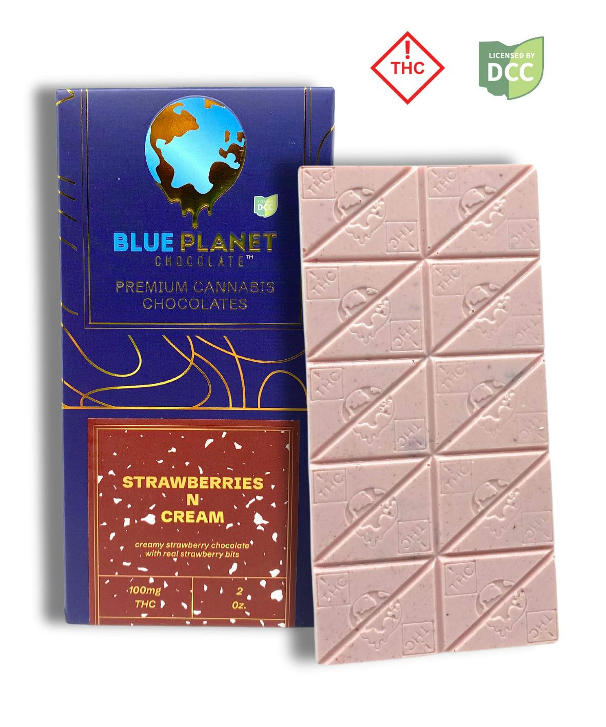 Strawberries and Cream | White Chocolate 100mg 20pk