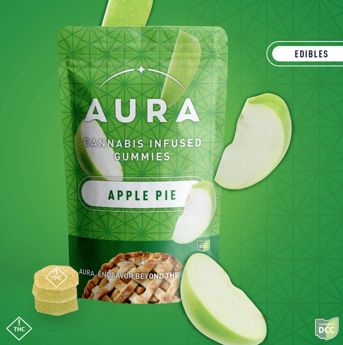 Apple Pie +CBD | Gummies 5:1 CBD:THC 220mg 24pk