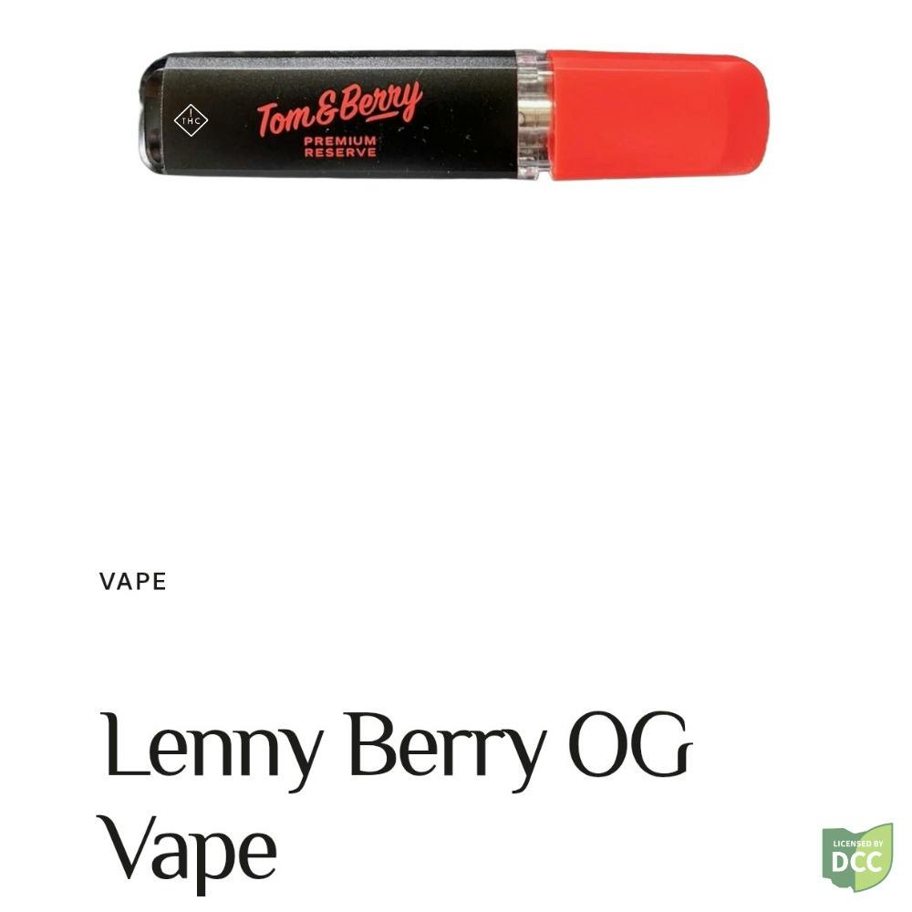 Lenny Berry | Live Resin Disposable