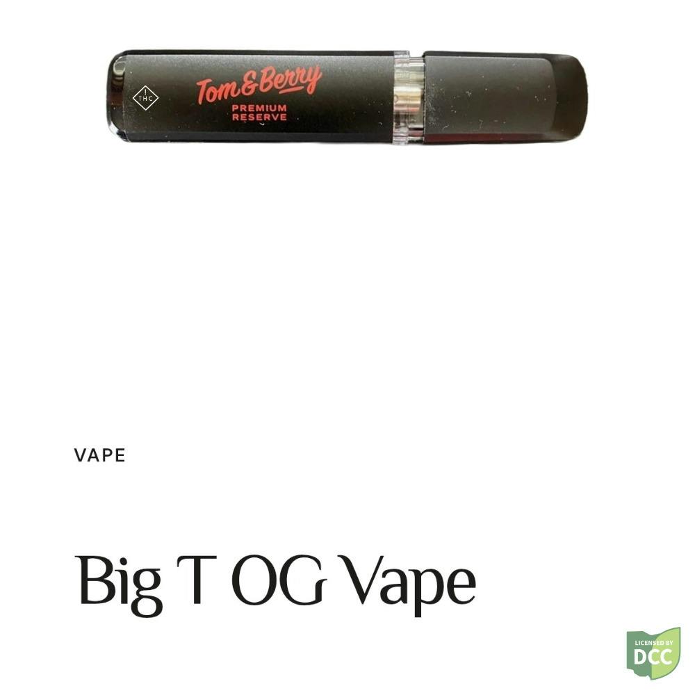 Big T OG | Live Resin Disposable