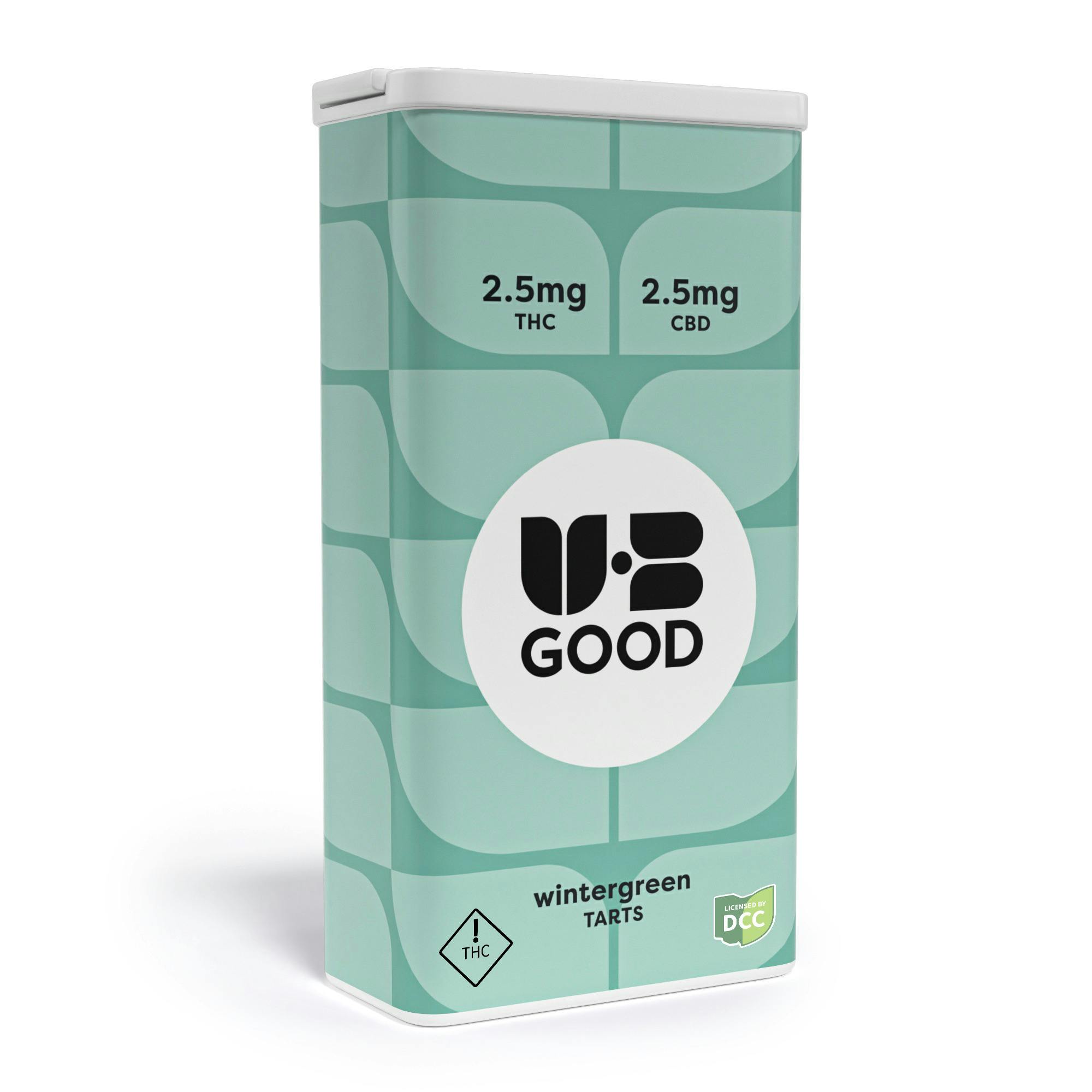 Wintergreen | Tarts 110mg 1:1 THC:CBD 40pk