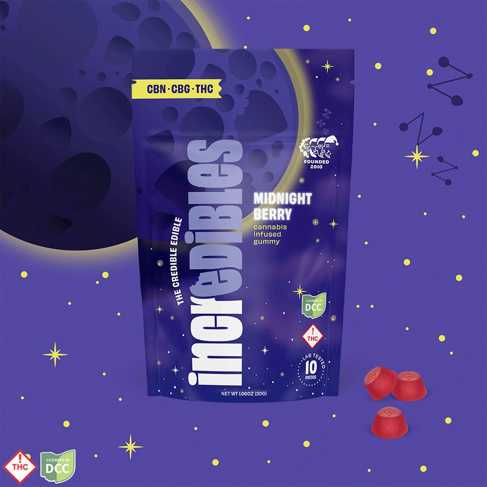 D Berry | Gummies 220mg 4:1:1 THC:CBN:CBG 10pk