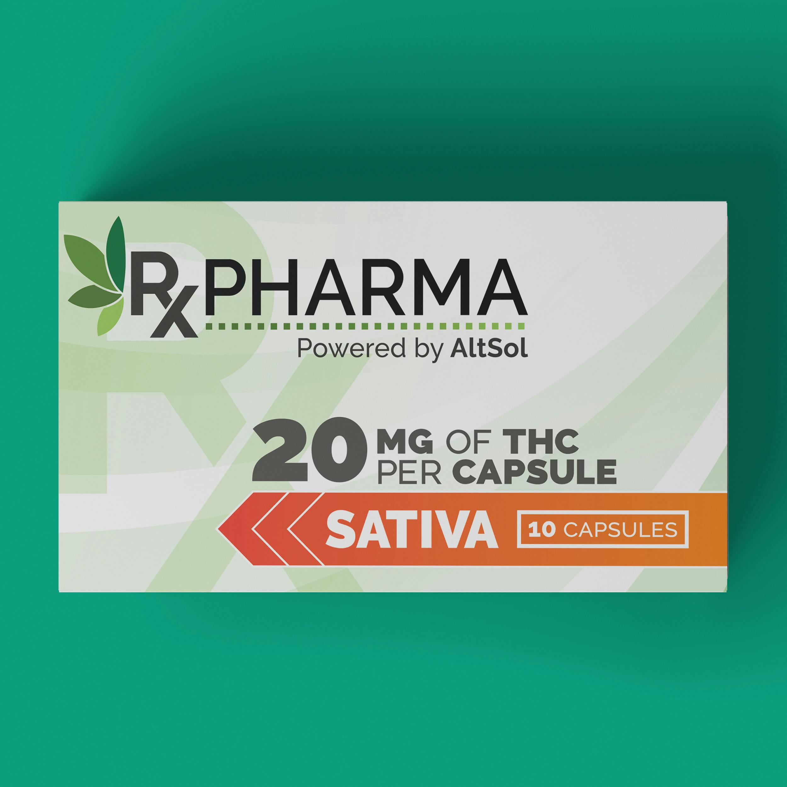 Rx Pharma Sativa Capsules (200mg)