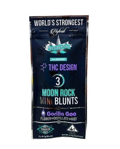 Presidential Moon Rock — Mini Blunt Gorilla Goo