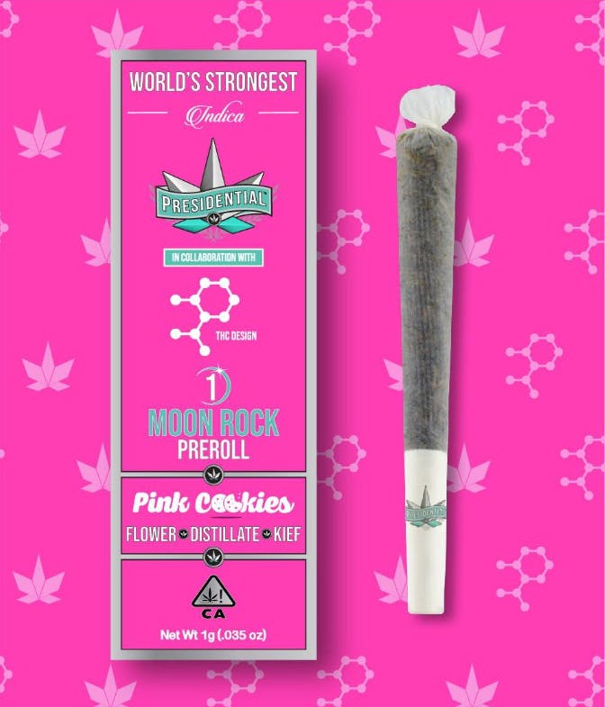 Presidential Moon Rock — Pink Cookies