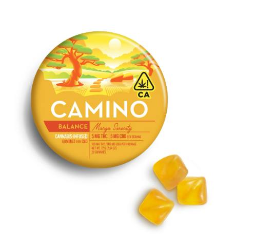 Balance | Mango Serenity THC:CBD 1:1 Gummies | 100mg | 20ct | 5mg/ea