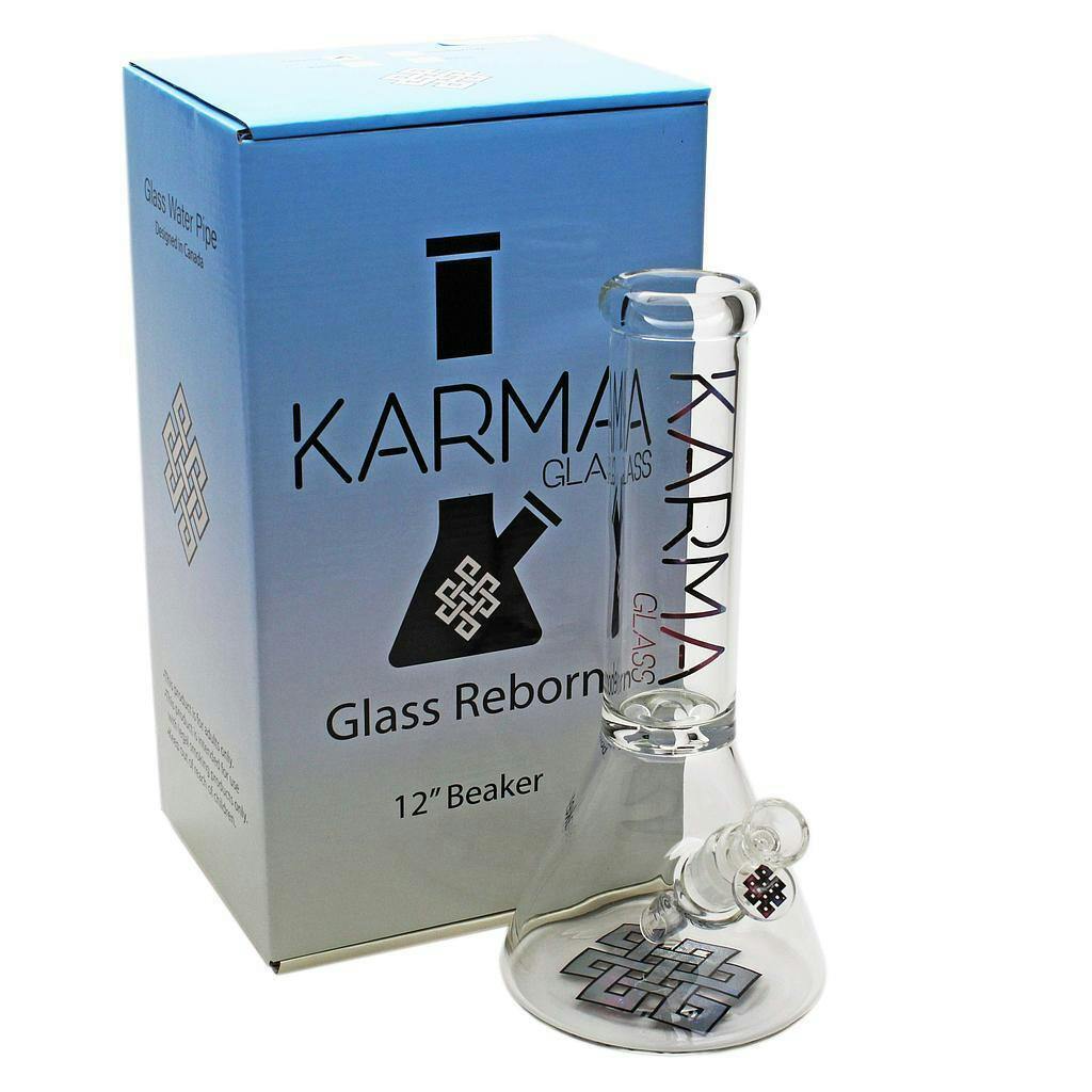 Karma - Glass Beaker 12" - Galaxy