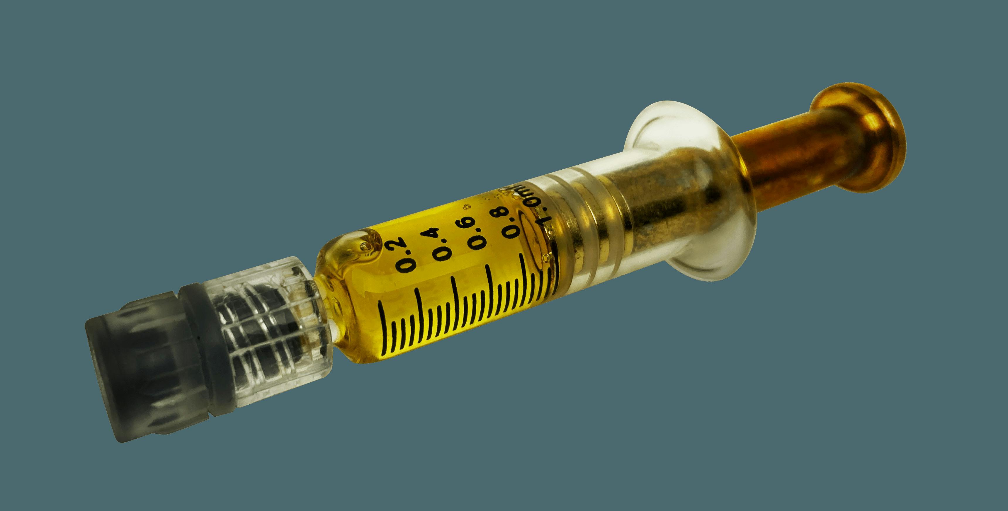 WTF · Syringe Distillate