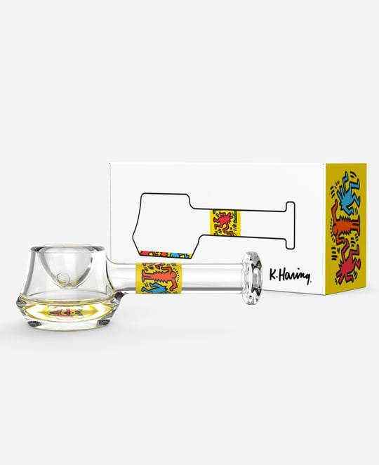 K.HARING Spoon Pipes - YELLOW